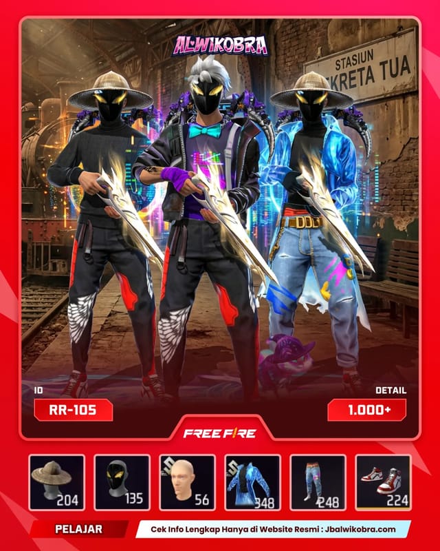 FREE FIRE RR105