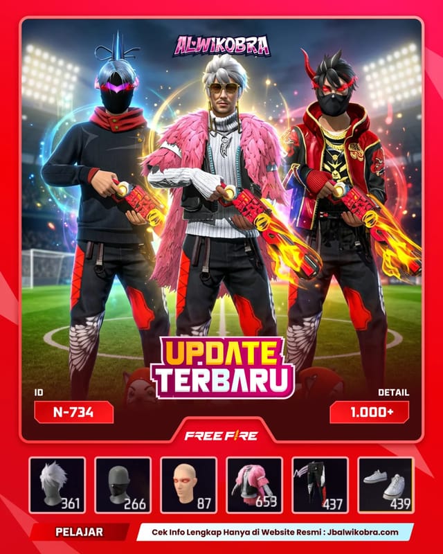 FREE FIRE N734 — Free Fire — Pelajar