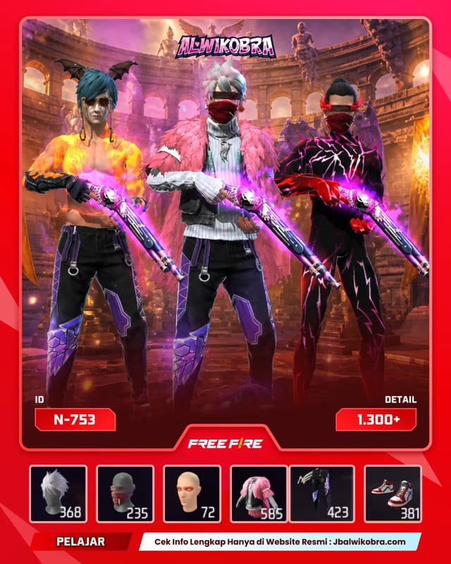 FREE FIRE N753 — Free Fire — Pelajar