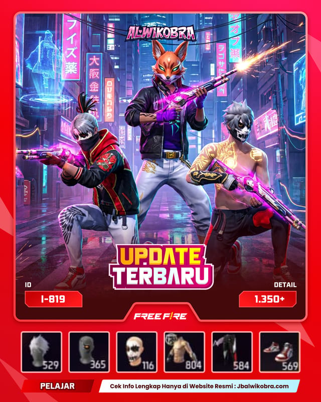 FREE FIRE 819 I