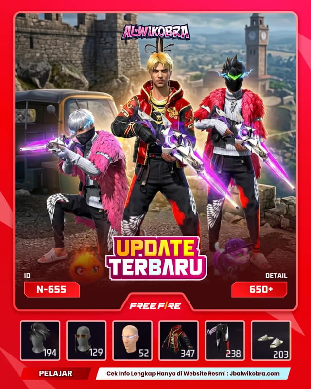 FREE FIRE N655 — Free Fire — Pelajar