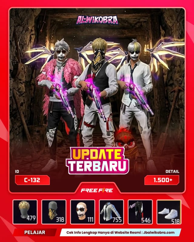 FREE FIRE C132 — Free Fire — Reguler