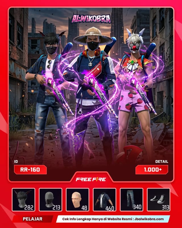 FREE FIRE RR160 — Free Fire — Pelajar