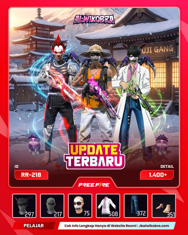 FREE FIRE RR218 — Free Fire — Pelajar