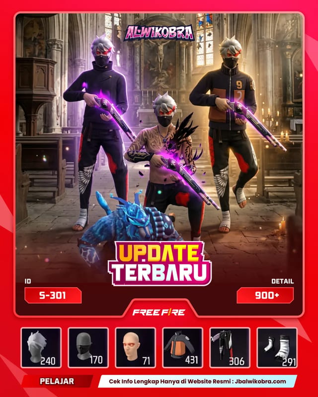 FREE FIRE S301 — Free Fire — Pelajar
