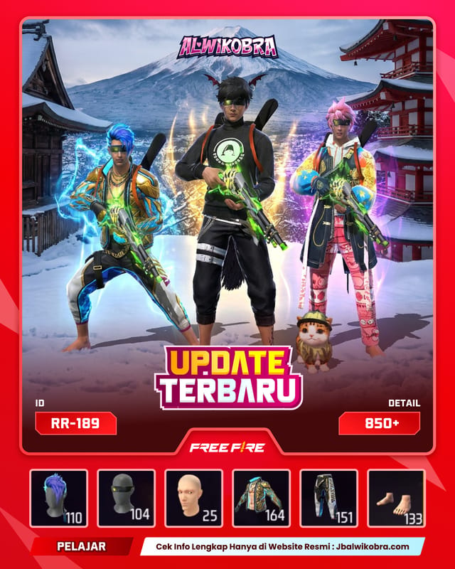 FREE FIRE RR189 — Free Fire — Pelajar