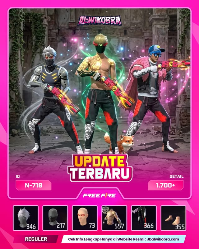 FREE FIRE N718 — Free Fire — Reguler
