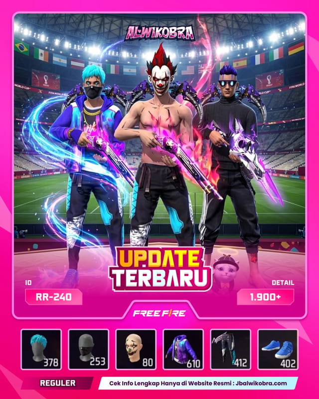 FREE FIRE RR240 — Free Fire — Reguler