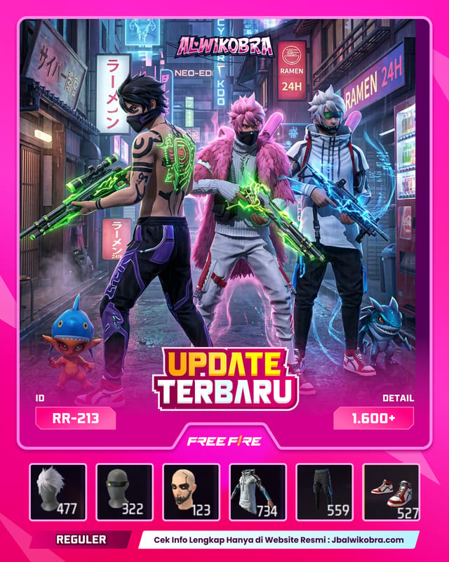 FREE FIRE RR213