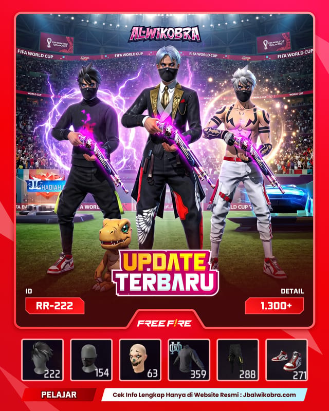 FREE FIRE RR222 — Free Fire — Pelajar