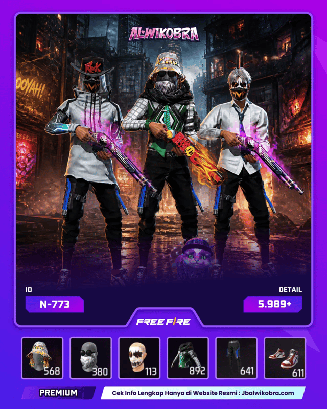 FREE FIRE N773 — Free Fire — Reguler