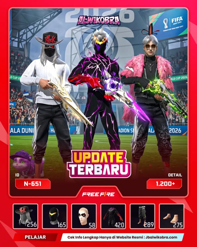 FREE FIRE N651 — Free Fire — Pelajar