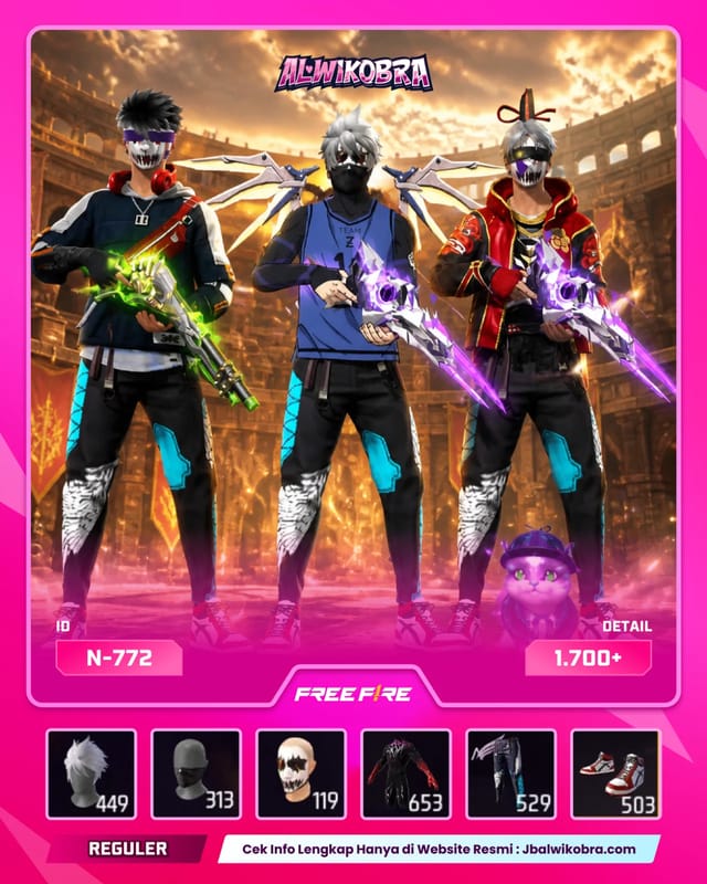 FREE FIRE N772 — Free Fire — Reguler