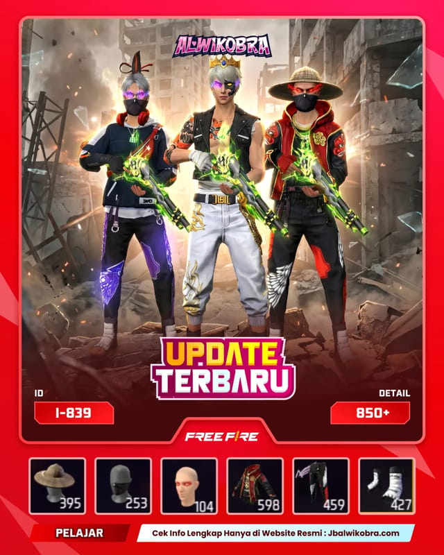 FREE FIRE 839 I