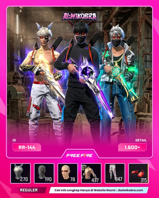 FREE FIRE RR144