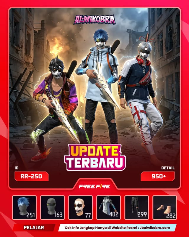 FREE FIRE RR250 — Free Fire — Pelajar