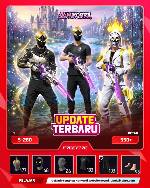 FREE FIRE S280 — Free Fire — Pelajar