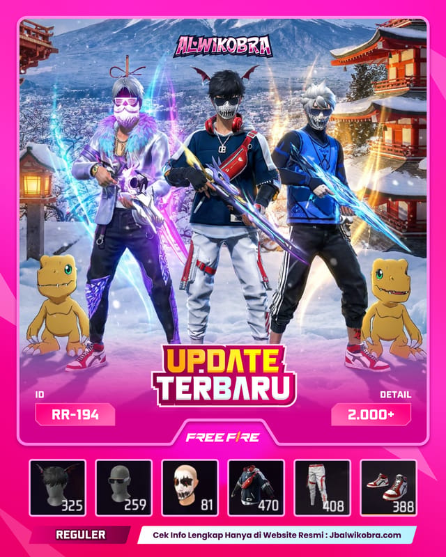 FREE FIRE RR194 — Free Fire — Reguler