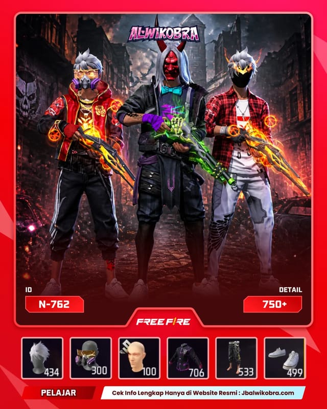 FREE FIRE N762 — Free Fire — Pelajar