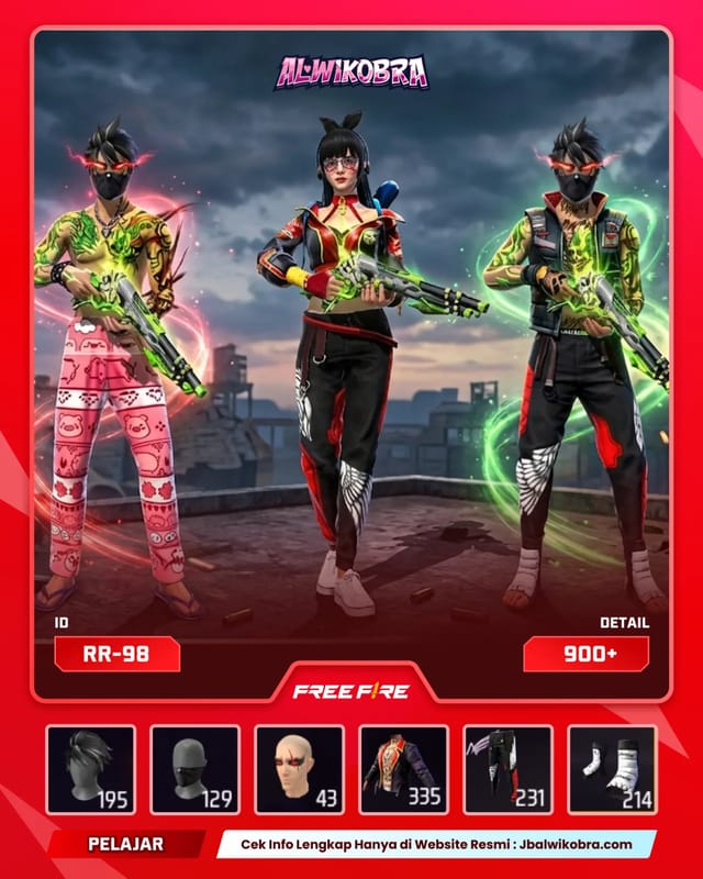 FREE FIRE RR98