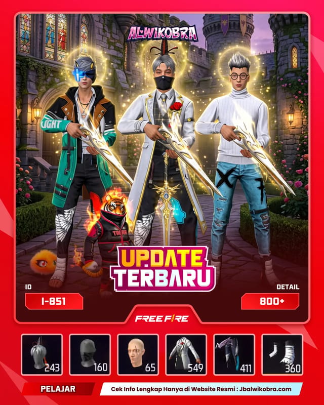FREE FIRE 851 I