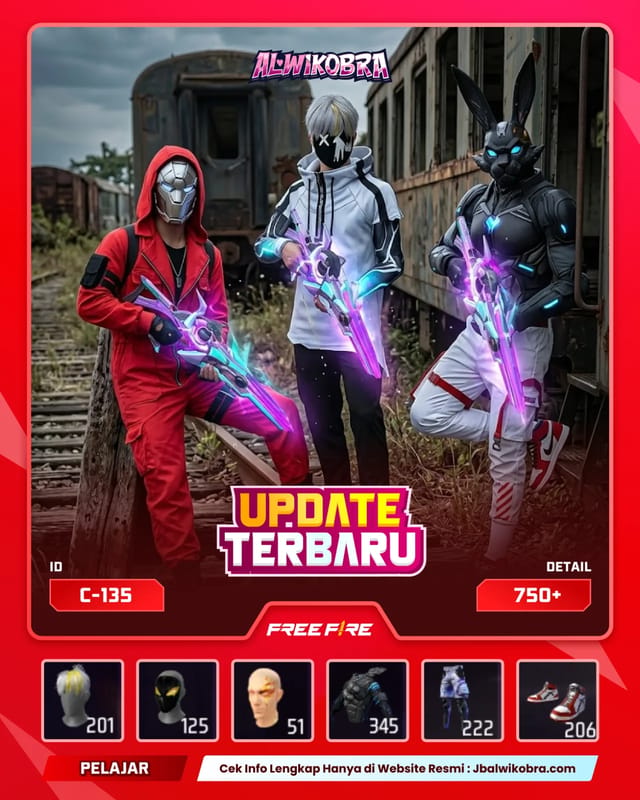 FREE FIRE C135 — Free Fire — Pelajar