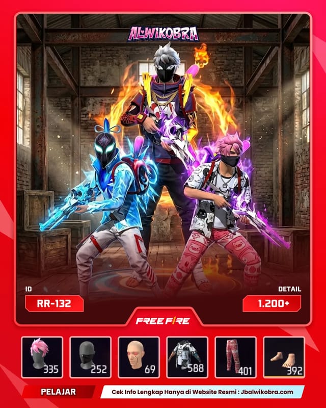FREE FIRE RR132