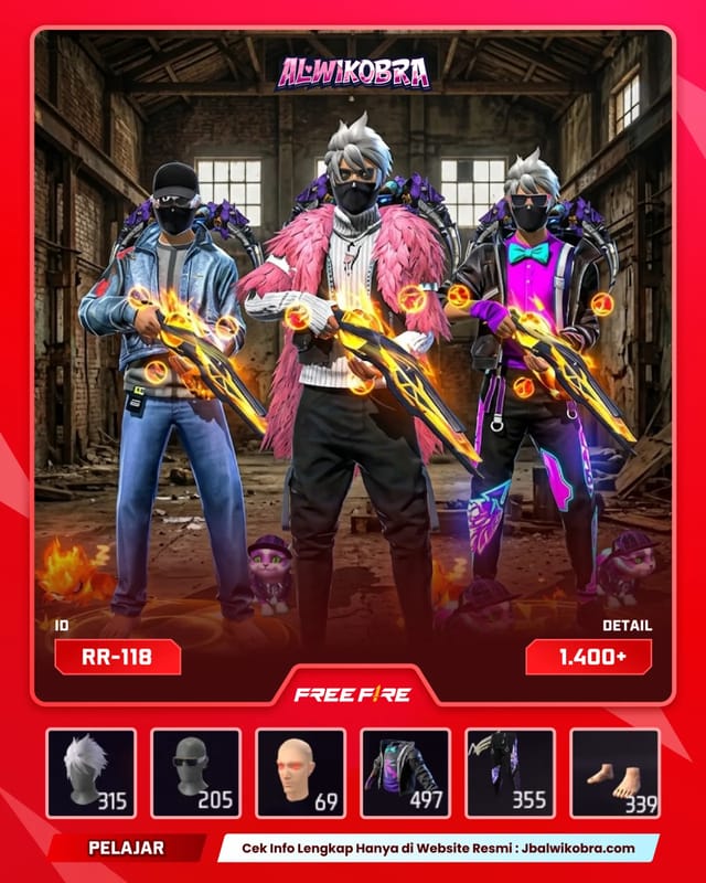 FREE FIRE RR118