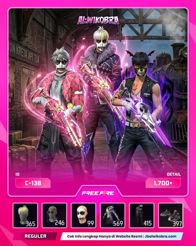 FREE FIRE C138 — Free Fire — Reguler