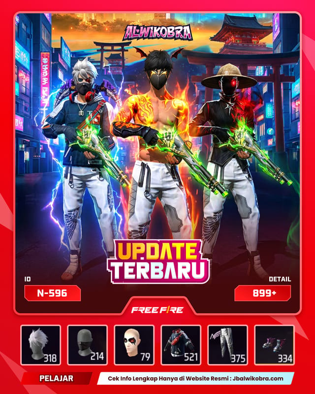 FREE FIRE N596