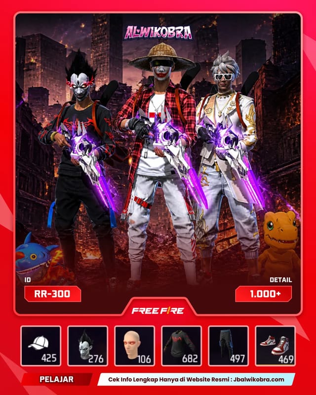 FREE FIRE RR300 — Free Fire — Pelajar