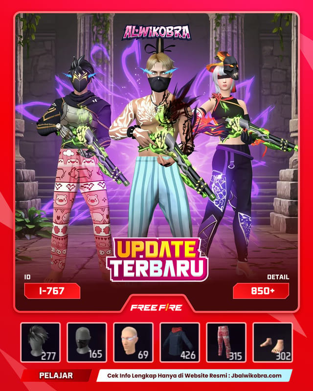 FREE FIRE 767 I