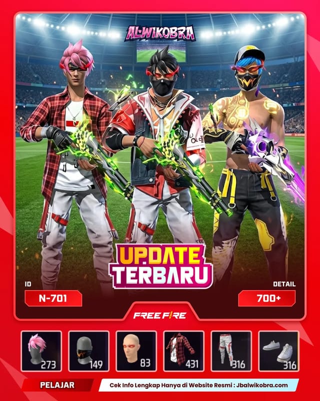FREE FIRE N701