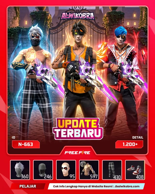 FREE FIRE N663 — Free Fire — Pelajar