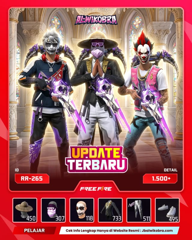 FREE FIRE RR265 — Free Fire — Pelajar