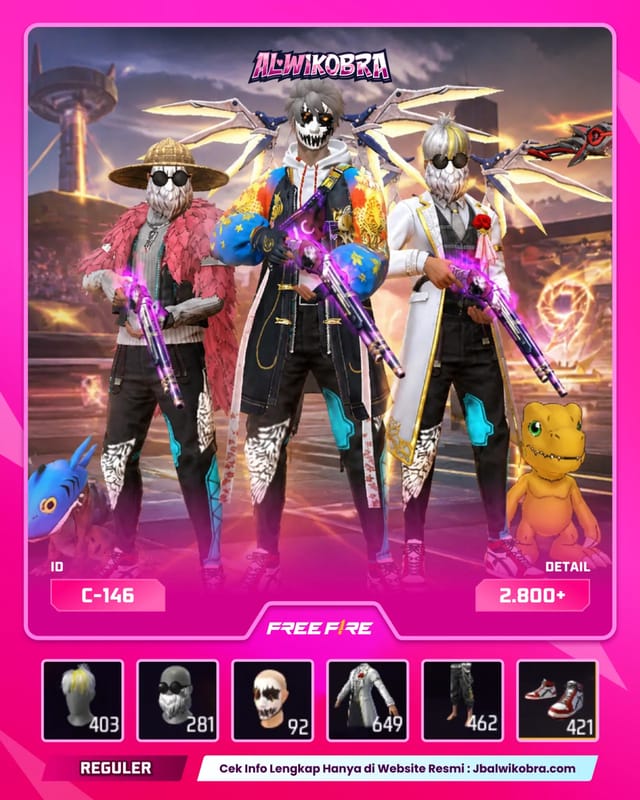 FREE FIRE C146 — Free Fire — Reguler