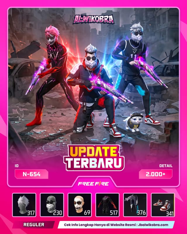 FREE FIRE N654 — Free Fire — Reguler