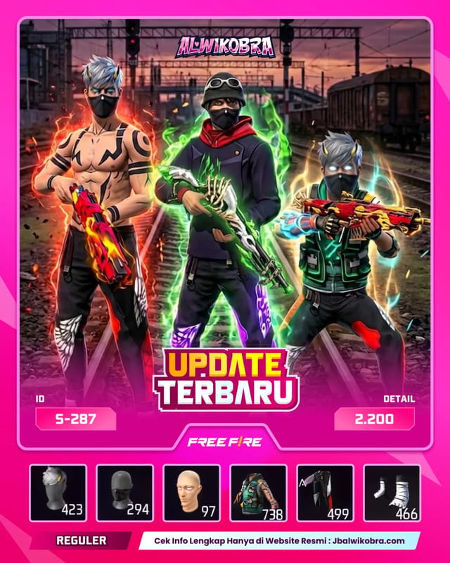 FREE FIRE S287 — Free Fire — Reguler