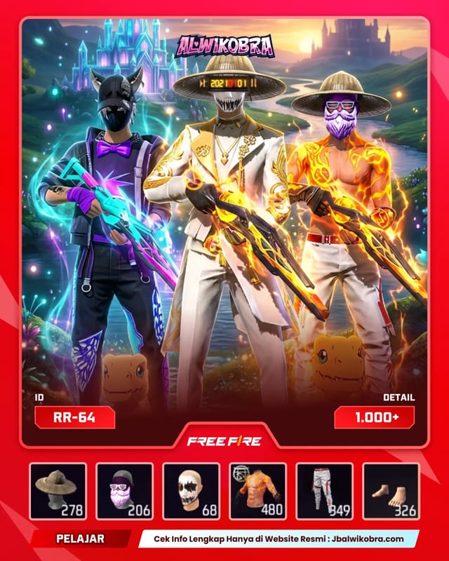 FREE FIRE RR64 — Free Fire — Pelajar