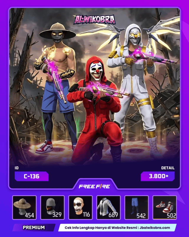 FREE FIRE C136 — Free Fire — Reguler