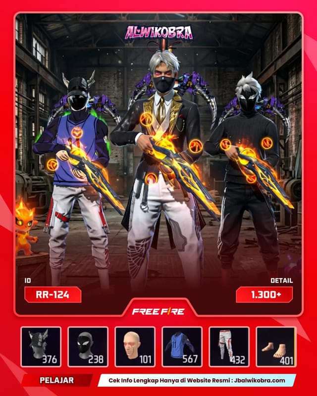 FREE FIRE RR124