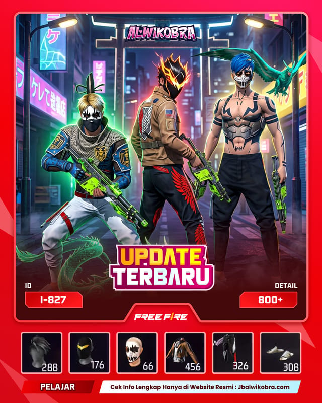 FREE FIRE 827 I