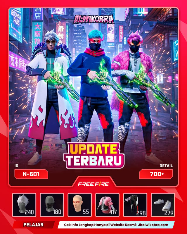 FREE FIRE N601 — Free Fire — Pelajar