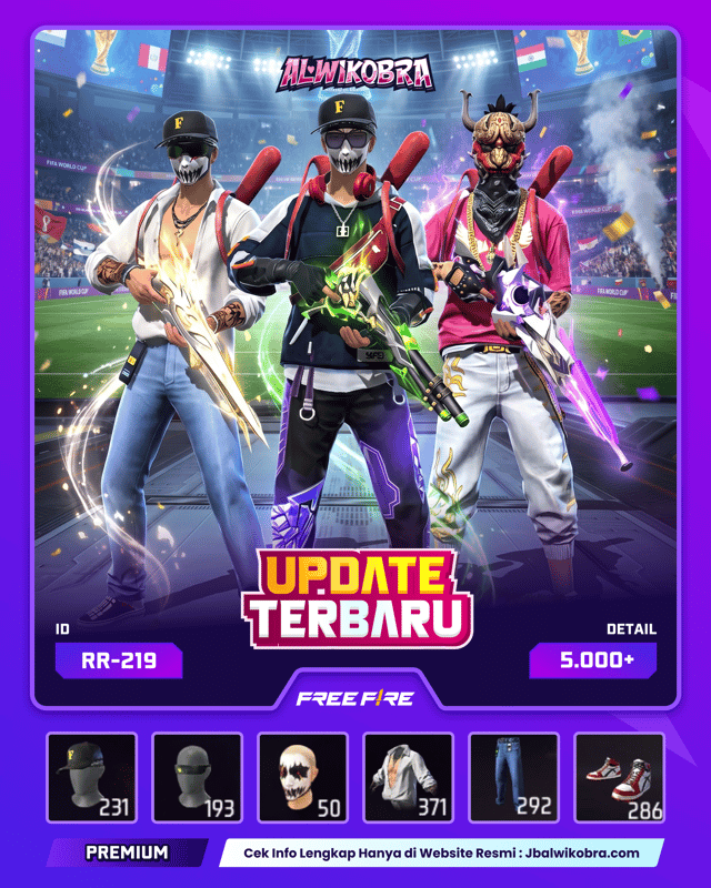 FREE FIRE RR219 — Free Fire — Reguler