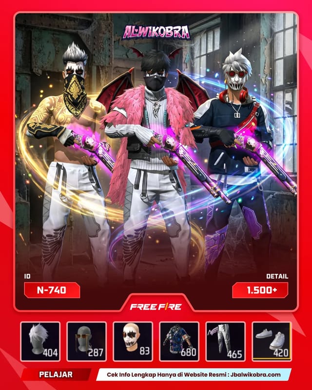 FREE FIRE N740 — Free Fire — Pelajar