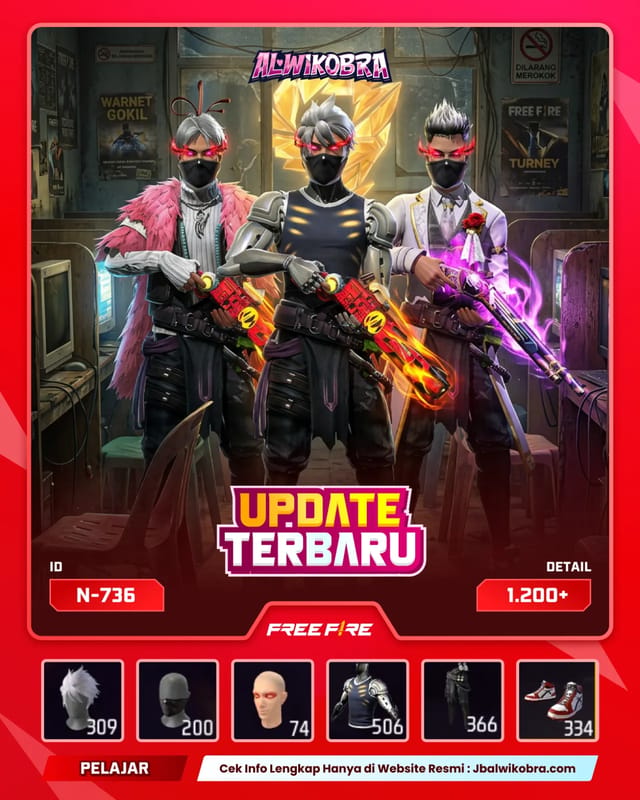 FREE FIRE N736 — Free Fire — Pelajar