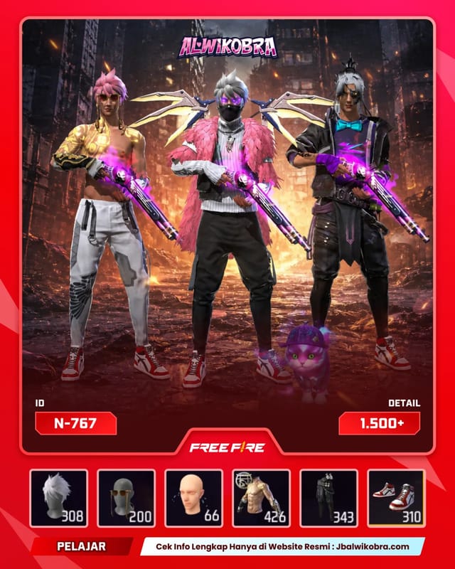 FREE FIRE N767 — Free Fire — Reguler