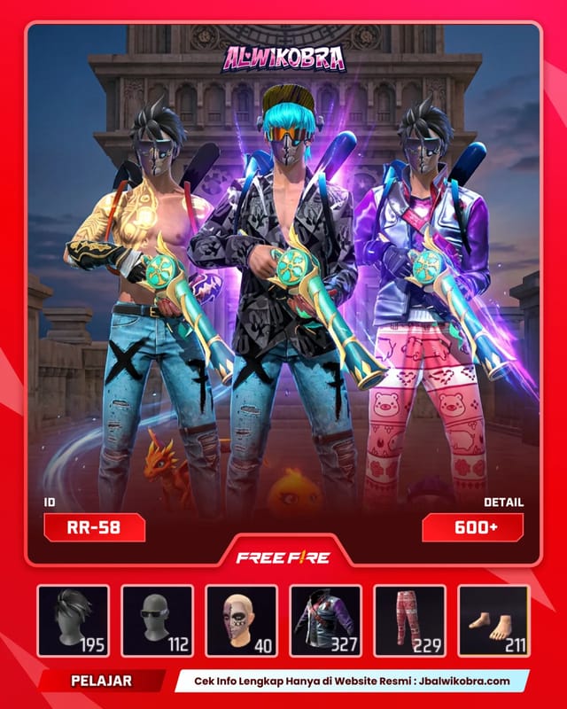 FREE FIRE RR58 — Free Fire — Pelajar