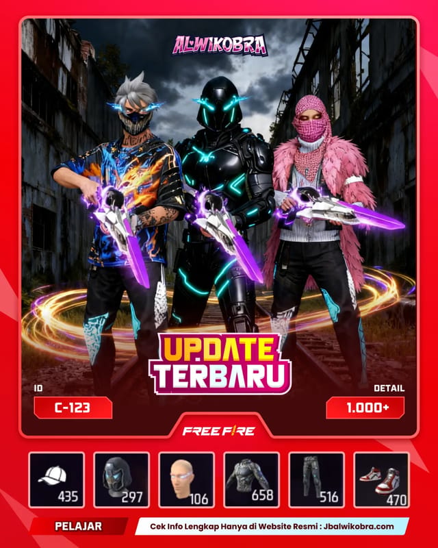 FREE FIRE C123 — Free Fire — Pelajar