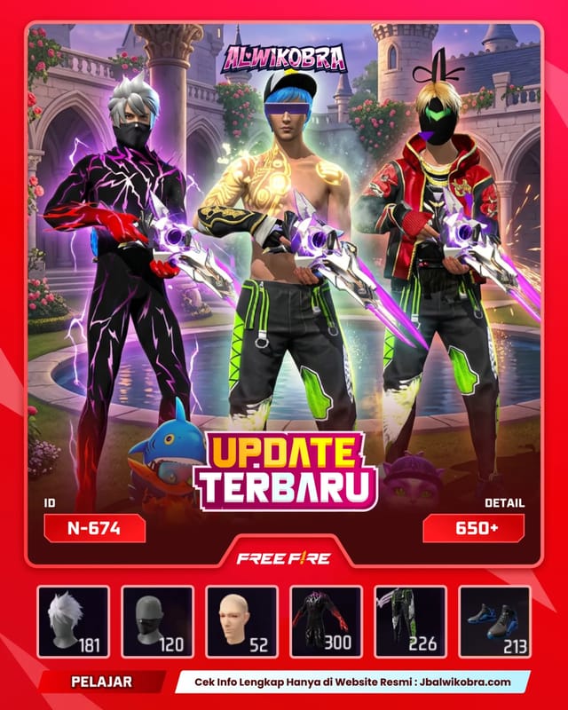 FREE FIRE N674 — Free Fire — Pelajar